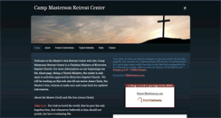 Desktop Screenshot of campmasterson.com